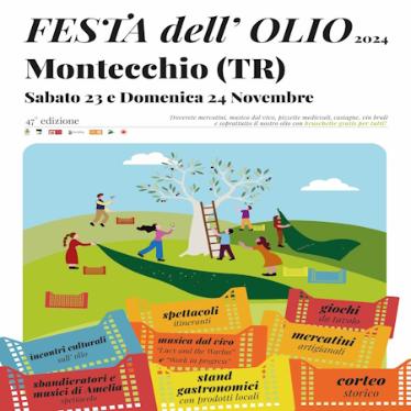 locandina Festa dell’Olio a Montecchio 2024 - Montecchio